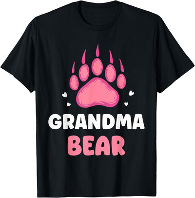 Grandma Bear Animal Lover Pun Bears Bear Grandmother Nan T-Shirt
