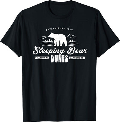 Sleeping Bear Dunes Michigan National Park Souvenir T-Shirt