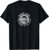 Bear Lake The Caribbean Of The Rockies Utah Idaho Bear Lake Vintage The Caribbean Of The Rockies Utah Idaho T-Shirt - Black