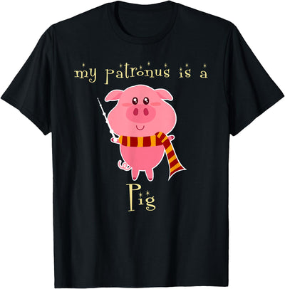 My Patronus is a Pig Wizard Magic . T-Shirt