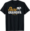 Pig Show Grandpa Father's Day Pig Show Grandpa Pig Show Grandfather T-Shirt - Black