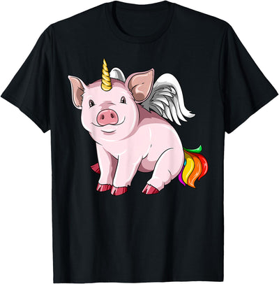 Piggycorn Pig Unicorn Pig Lovers T-Shirt