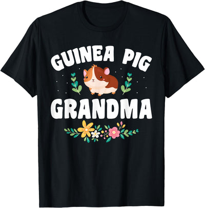 Guinea Pig Grandma Pet Owner T-Shirt