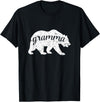 Bear Family Matching Shirts Gramma Bear t-shirt Distressed Design T-Shirt - Black