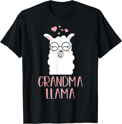 Grandma Llama Apparel Co Grandma Llama Cute Grandmother Gift T-Shirt