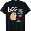 Hamster lover BFF Best Furry Friend my hamster cute fun kids T-Shirt - Black