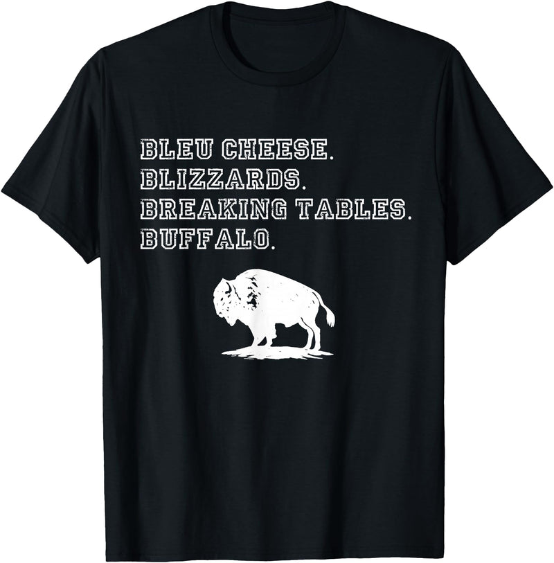 716 Buffalo New York Pride NY Food Souvenirs The Best of Buffalo New York Souvenir Shop T-Shirt - Black