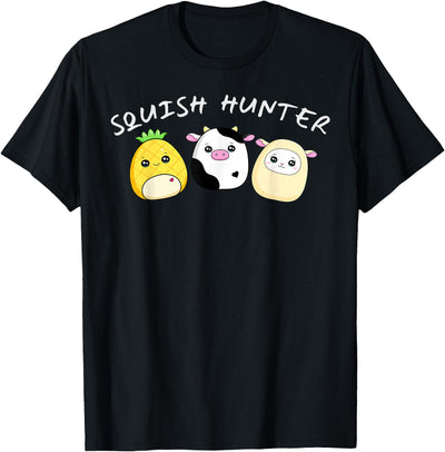 Hunter Cute Animals Pineapple Cow Lamb T-Shirt