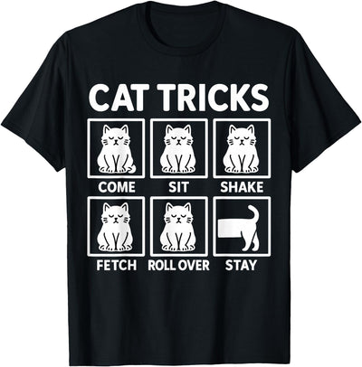 Magical and Funny Cat owner Gifts Cat Tricks Cat Owner T-Shirt