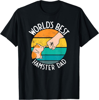 World's Best Hamster Dad Design T-Shirt