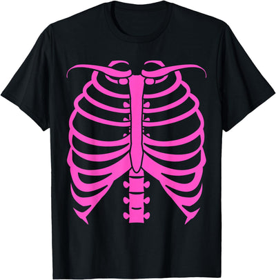 Buy Cool Shirts Hot Pink Skeleton T-Shirt