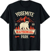 Yosemite Bear Lovers Gifts Yosemite National Park Vintage Gift T-Shirt - Black