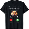 Funny Hamster Meme T-Shirt - Black