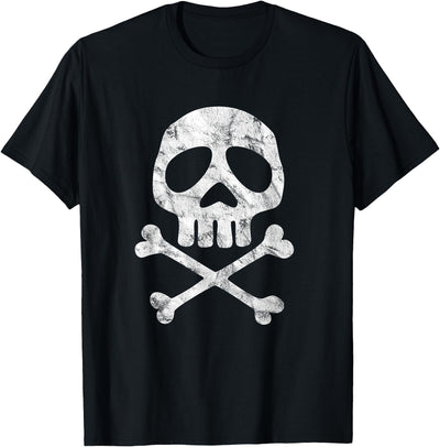 Skull Shirts, Gifts & Hoodies Skull, Space Pirate, Captain Party Halloween Day of the Dead T-Shirt