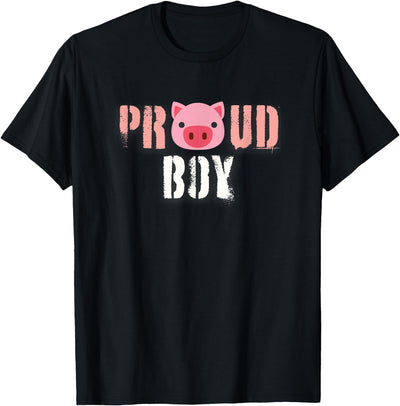 Gay Daddy & Pig Boy Bear Gay Fetish LGBTQ Pride T-Shirt