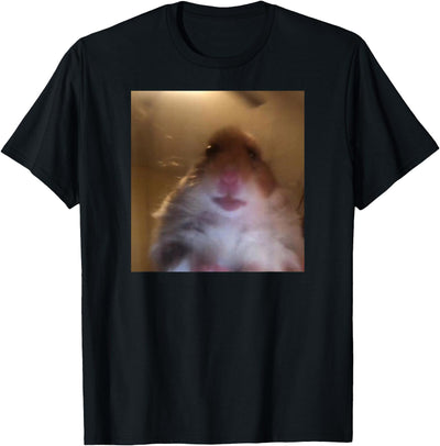 Hamster stares into the front camera I Internet Hamster Meme T-Shirt