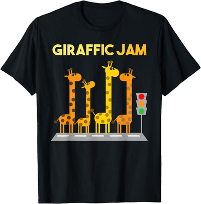 Cute Giraffe Design for Men Women Adult Safari Giraffe Lover T-Shirt
