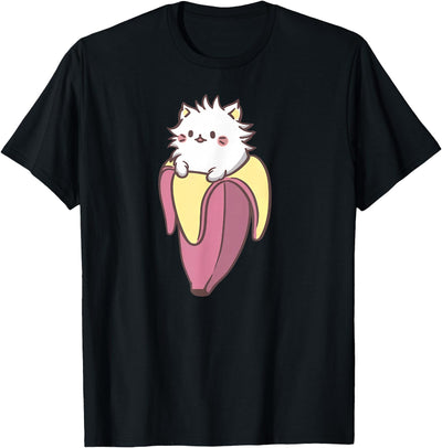 Cat Banana Gift Banana Cat Funny Kawaii Bananya Gift T-Shirt