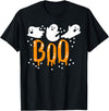 Halloween Boo Party Halloween Ghost Boo Cute T-Shirt - Black