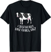 Cute Cow Animal Gifts Cattle Cow Farmer Gift I Just Really Like Cows, Ok? T-Shirt - Black