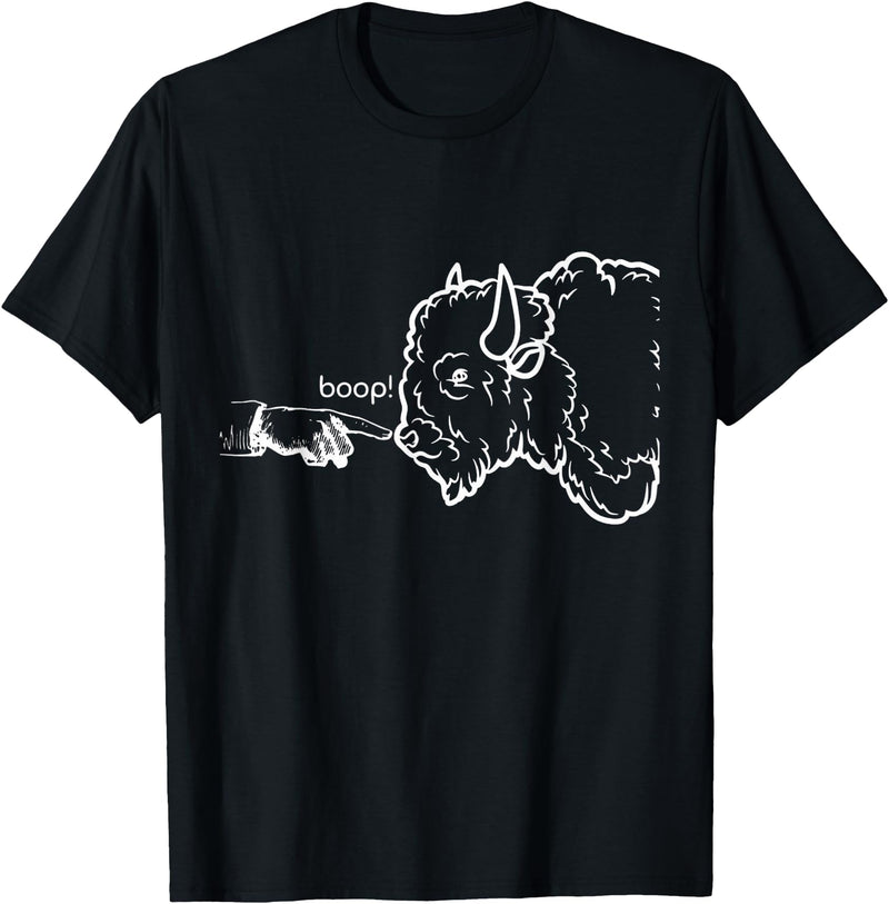Boop the Nose FUNNY Boop The Nose T-Shirt - Black