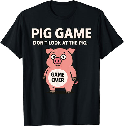 Funny Pig Game T-Shirt