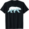 Polar Bear Gift Polar Bear Accessories & Stuff Cool Polar Bear Design For Men Women Arctic Polar Bear Lover T-Shirt - Black