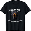 Z Generation TEES Funny Bear Excuse Me Your Birdfeeder Is Broken T-Shirt - Black