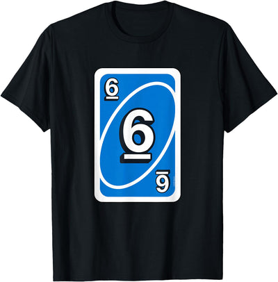 Uno Halloween Blue 6" Card T-Shirt