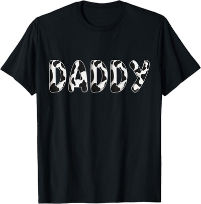 Cow Daddy Birthday Family Matching Fathers Day Boy Girl T-Shirt