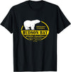 Port Stevens P.S.75 Design Canada Polar Bear Ontario Hudson Bay T-Shirt - Black