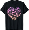 Girls Lion Design Silhouette Lions Design for Lion Lover | Girls Lion T-Shirt - Black
