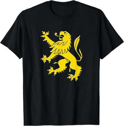 Gold Lion Rampant T-Shirt