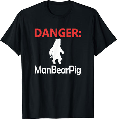 Danger Man Bear Pig T-Shirt