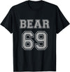 BearWoof Cool Gay Bear Pride Bear 69 T-Shirt - Black
