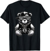 Teddy Bear Hip Hop Lovers Men Women & Kids Funny Hip Hop Teddy Bear 90s Graffiti Art Rap Lover Gangsta T-Shirt - Black