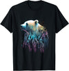 Colorful animal designs animal fans gift ideas Polar Bear Colorful Color Arctic Snow Polar Bear Bear Lover T-Shirt - Black
