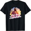 Bear & Cub Chaser Pride Community Co. Hot Bear Summer - Bear & Cub Gay Pride LGBT Bear Gay Daddy T-Shirt - Black