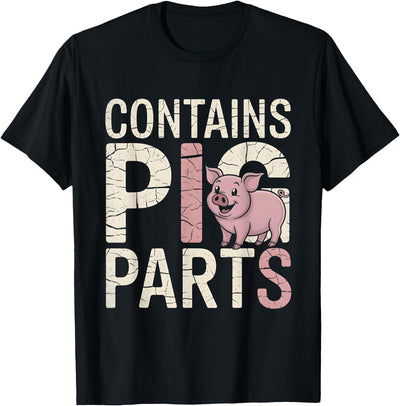 Brave Pig Valve Surgery Survivor Funny Heart Gift T-Shirt