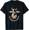 Outstanding in the Field Just Anudder Day in Paradise Funny Cow Farmer Dairy T-Shirt - Black