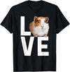 Guinea Pig Gift Guinea Pig Accessories & Stuff Cool Guinea Pig For Men Women Pet Hamster Rodent Animal Love T-Shirt - Black
