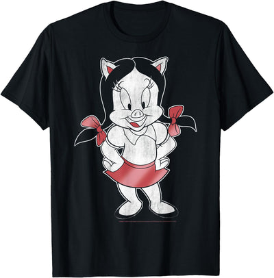 Petunia Pig Portrait T-Shirt