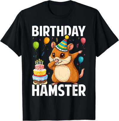 Birthday Hamster Cute Lover T-Shirt