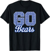 Pleasant Valley Bears Official High School Gear Pleasant Valley Bears GO! School Pride T-Shirt - Black
