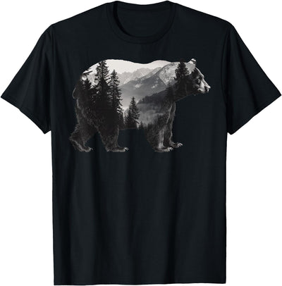 Forests, mountains Black Bear T-Shirt
