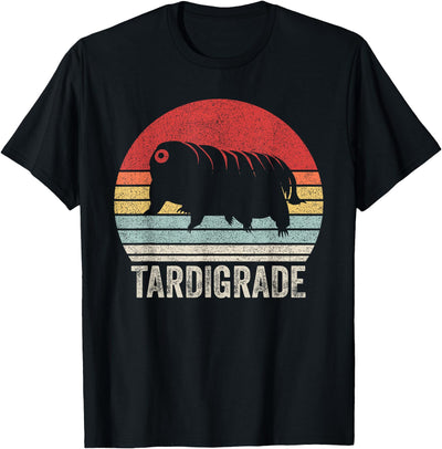 Vintage Retro Tardigrade Microbiology Water Bear T-Shirt