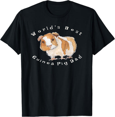 World's Best Guinea Pig Dad T-Shirt