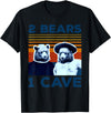 2 BEARS 1 CAVE T-Shirt - Black