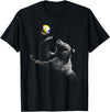 Grizzly Bear Volleyball Bump Set Spike Player Sport Game Tee T-Shirt - Black