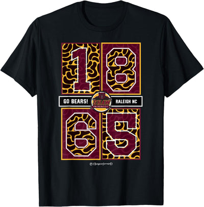Shaw University - Bears - HBCU Concrete Date T-Shirt